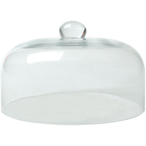 Cloche en verre pour fumer les aliments sur assiette - HENDI 199978