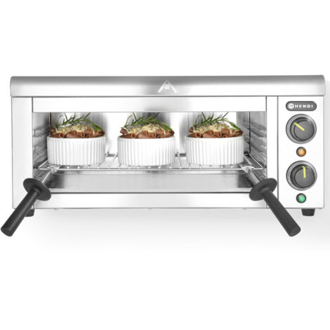 Grille-pain mural Salamander avec minuterie 30 minutes, 2000 W - Hendi 264119