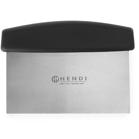 Couteau à pâtisserie avec manche pour portionner la pâte 150 x 110 mm - Hendi 855751