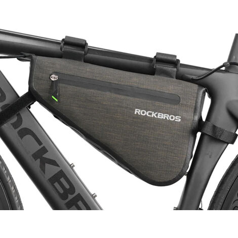 Sacoche de cadre de vélo 5 l AS-017 - vert foncé (1/5)