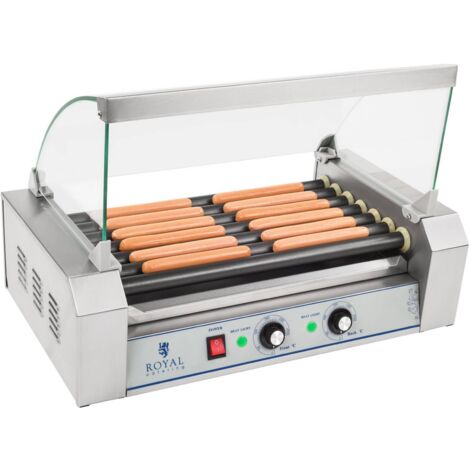 Grill à rouleaux avec vitre Grill à rouleaux avec rouleaux en téflon 7T