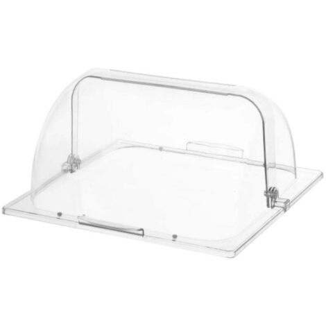 Couvercle ROLLTOP pour corbeille à pain GN2/3, hauteur 175 mm - Hendi 427538 (1/3)