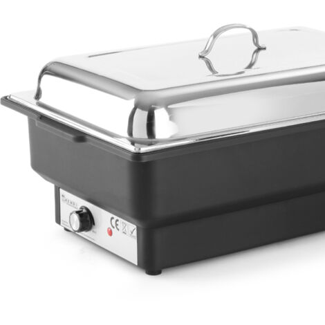 Chauffe-plat électrique de table bain-marie GN1/1 65 mm Kitchen Line 900 W - Hendi 204825