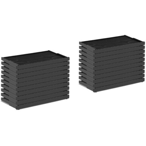 Cadre ruche plastique - Wiesenfield - Largeur : 483 mm - Hauteur : 232 mm