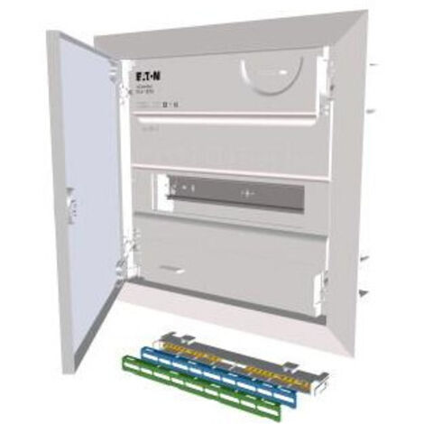 Tableau de distribution en plastique KLV-12UPS-F PT 12M 1X 12M N+PE IP30 340X360X100 (1/4)