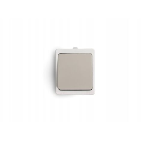 iLuve AQUALUX GRIS BOUTON NT « CLOCHE » IP54 BORNES À VIS 250 V 744311 (1/2)