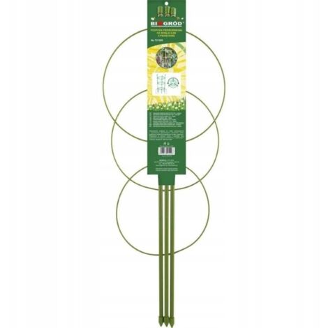 Support annulaire pour plantes, 3 anneaux, 70 cm (1/3)