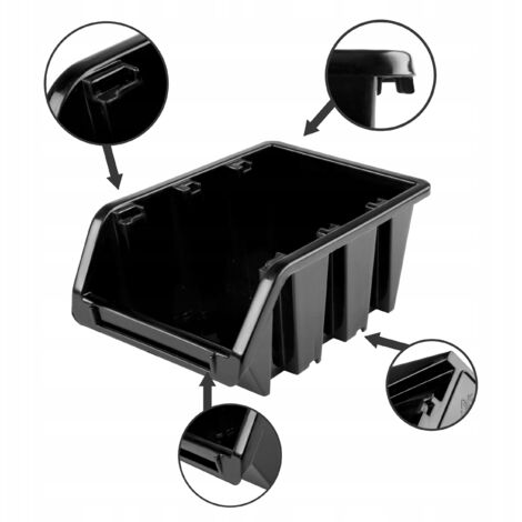 Plateau d'atelier noir pour camion NP8 (1/2)