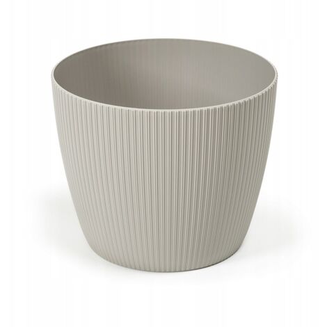 Pot en plastique taupe 14 cm Magnolia Jumper (1/2)