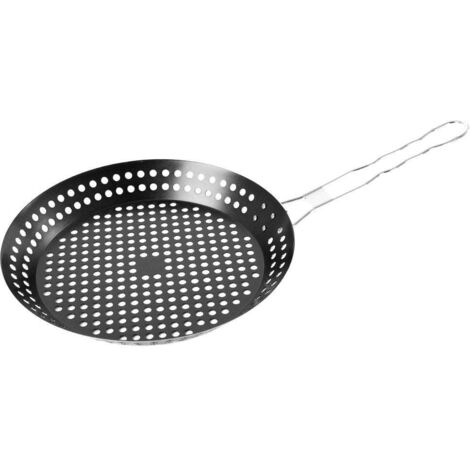 Poêle à griller antiadhésive en métal 30 cm (1/5)