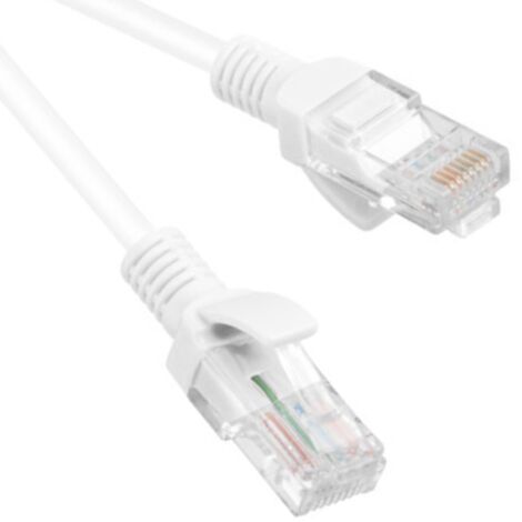 Lanberg - Câble réseau Ethernet UTP Lanberg Cat.5e blanc 3m (1/5)