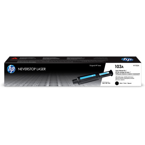 Toner HP 103A Neverstop (W1103A) Noir (Kit de recharge de toner) (1/3)