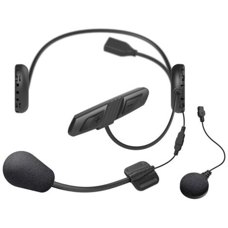 Intercom moto Bluetooth 4.1 SENA 3SPLUS-WB, portée jusqu'à 400 m, avec microphone (1/2)
