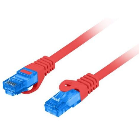Câble Réseau Rigide UTP 6ème Catégorie Lanberg PCF6A-10CC-0200-R 2 m Rouge (1/2)