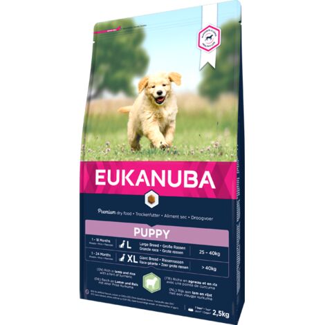 Eukanuba Puppy Agneau, Riz 12 kg (1/3)