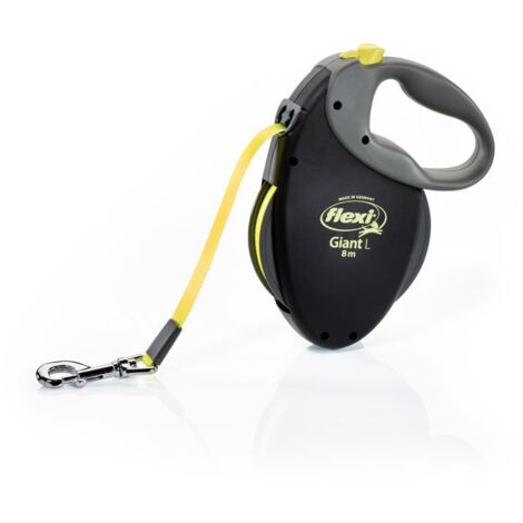 Laisse automatique pour chien FLEXI GIANT NEON, longueur 8 m