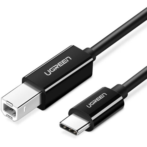 Câble USB Ugreen 50446 USB 2.0 2 m USB C Mini-USB B Noir (1/5)