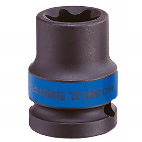 Douille à choc longue pour vis mâle Torx 1/2" - E18 L. 38 mm (1/2)