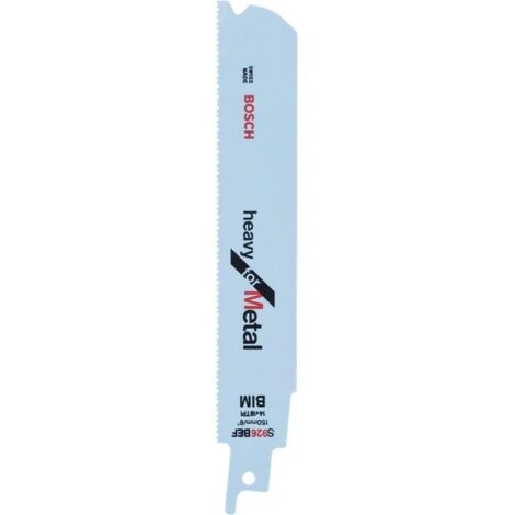 Lame de scie sabre robuste pour métal S926BEF, lot de 5 - B 2608657394