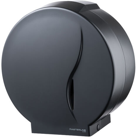 Distributeur De Papier Toilette Rond Noir (1/2)