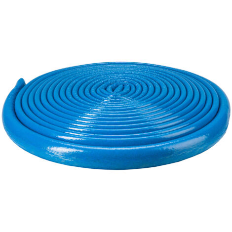10m Long Bleu 15mm Tuyau Mousse Isolation Enveloppe Retardée 6mm D'épaisseur (1/3)