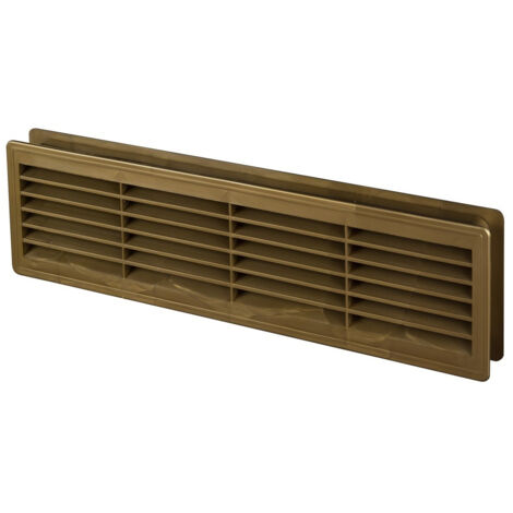 patine couleur 120x440mm porte intérieure plastique ventilation d'évacuation (1/3)