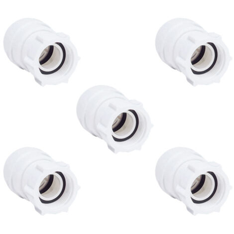 John Guest JG Speedfit 5x Femme Coupler 15mm x 1/2" (1/2)