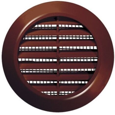60mm diamètre trou brun porte ronde air évent grille boiserie meubles (1/2)