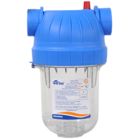 Boîtier de filtre à eau 5" 1/2" kit de système de purification en ligne (1/2)