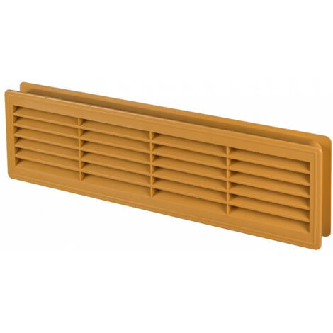 appletree couleur 120x440mm porte intérieure plastique ventilation d'évacuation (1/3)