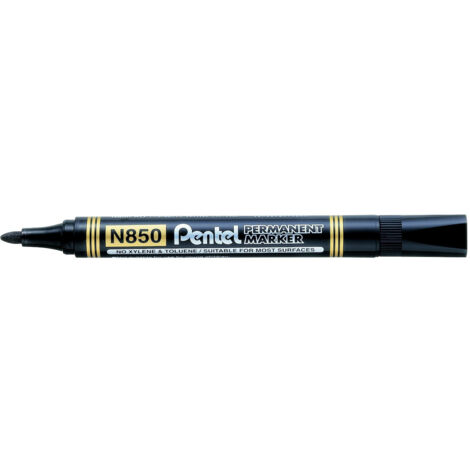 Marqueur permanent. N850 noir OKR pentel A'12 1361 (1/5)