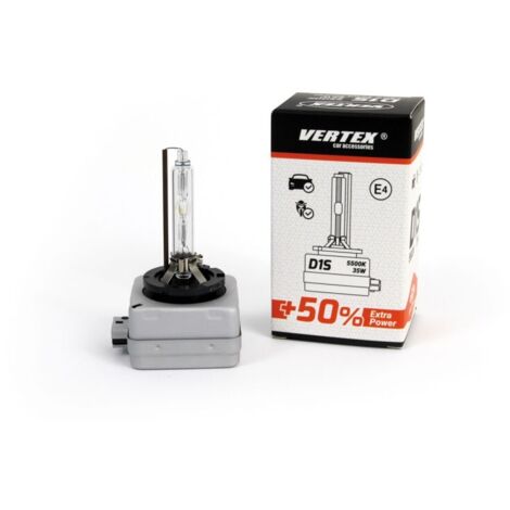 Ampoule xénon filament xénon D1S 5500K AMiO 150% puissance amio-01968 (1/2)
