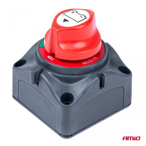 Interrupteur de déconnexion de la batterie 275A amio-03028 (1/3)