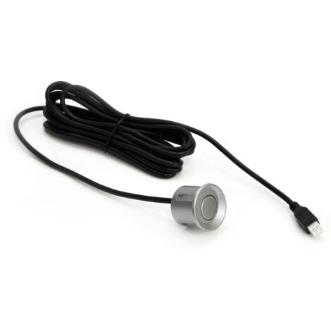 Kit de capteurs de stationnement TFT01 4,3" avec caméra HD-501-IR et 4 capteurs argentés (1/4)