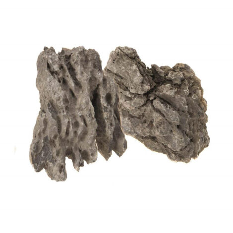 Pierre noire Aquael, quartz mélangé, 1 kg