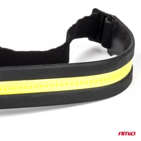 Lampe frontale LED LH05 avec capteur de mouvement amio-03241 (1/5)