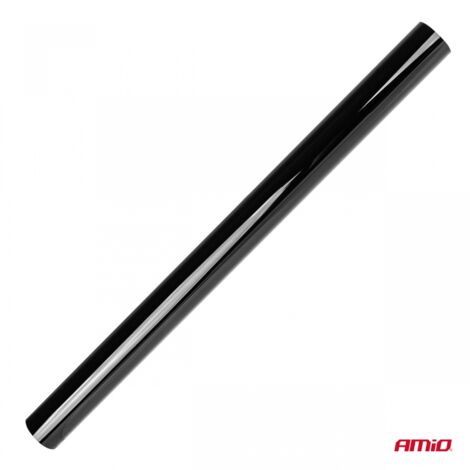 Film teinté pour vitres noir ultra foncé 0,75 x 3 m 1 % amio-02937 (1/3)