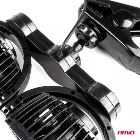 Ventilateur de voiture avec clip 24V amio-03013 (1/5)