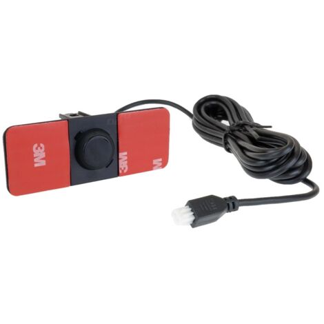 Kit de capteurs de stationnement arrière avec avertisseur sonore, 8 capteurs, noir, interne, 16,5 mm, amio-02254 (1/4)