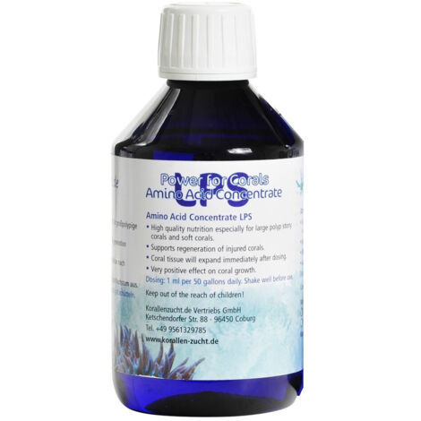 Korallen Zucht Amino Acid LPS 10ml - aliment vitaminé pour coraux LPS