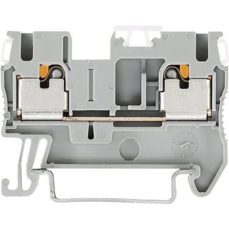Phoenix Contact – Connecteur de rail DIN rouge ZUG PT 2.5 – Section de câble 0,2 à 2,5 mm² – Courant nominal 32A – Montage sur rail DIN 35mm (1/6)