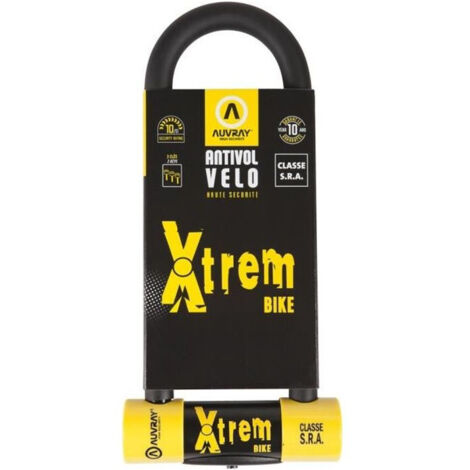 Antivol en U Auvray U-xtrem 80 x 250 mm, diamètre de la goupille 16 mm (1/4)