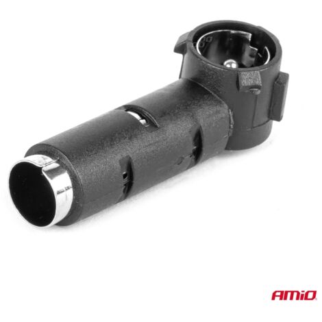 Adaptateur d'antenne réducteur DIN ISO fiche coudée amio-03967 (1/5)