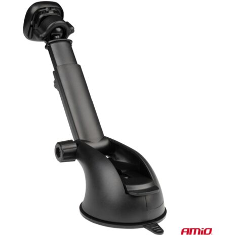 Support magnétique pour téléphone de voiture, pour pare-brise, tableau de bord et support de tableau de bord amio-03788 (1/5)