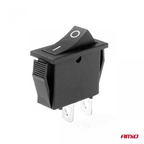 Interrupteur rectangulaire ON OFF 12V AMIO-03081 (1/4)