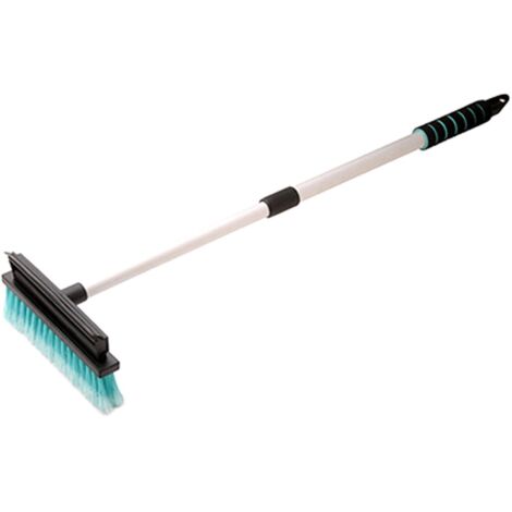 Brosse et raclette 2 en 1 télescopique en aluminium (1/2)