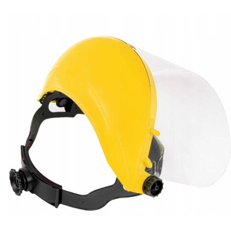 Masque de protection avec revêtement en PVC pour débroussailleuses et scies (1/5)