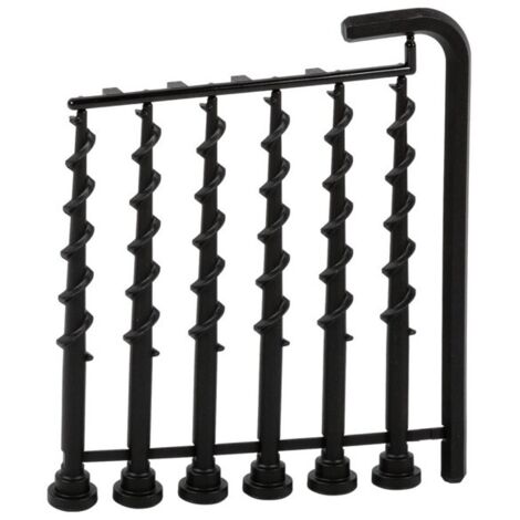 Lot de 6 vis d'ancrage pour station de charge robot tondeuse – Fixation au sol – Compatible modèles Husqvarna et Gardena (1/2)
