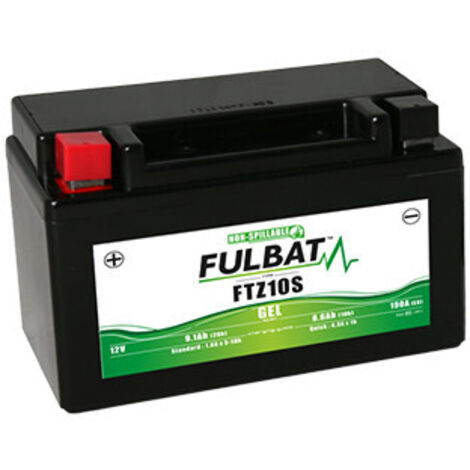 Fulbat – Batterie gel 12V 9Ah – Technologie anti-fuite – Puissance de démarrage 190A – Sans entretien pour moto (1/4)