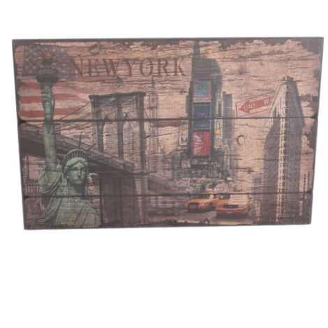 Obraz Vintage Rétro New York Autobus (1/5)